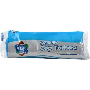 Plus Çöp Torbası Büyük Boy 65X80 cm Mavi 3'lü