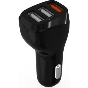 USB 3 Portlu Qualcomm Qc 3.0 Hızlı Araç Şarj Cihazı