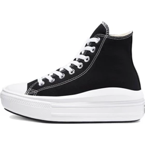 CONVERSE Chuck Taylor All Star Move Platform 568497C Unisex SİYAH/FİLDİŞİ/BEYAZ Günlük Sneaker Ayakkabı
