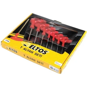 7 Parça T Tipi Alyan Seti (2-2,5-3-4-5-6-8 Mm)