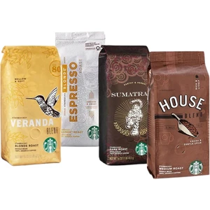 Veranda, Sumatra, House ve Blonde Espresso Çekirdek Kahve 250 gr x 4
