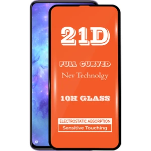 Kzy Xiaomi Poco X2 Tam Kaplayan 21D Temperli Ekran Koruyucu Cam