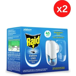 Elektro Likit 2 Cihaz ve 2 Yedek - 90 Gece Etkili