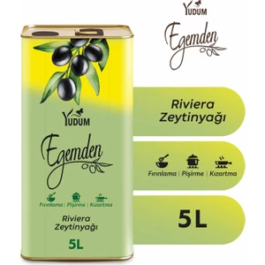Egemden Riviera Zeytinyağı Teneke 5 LT