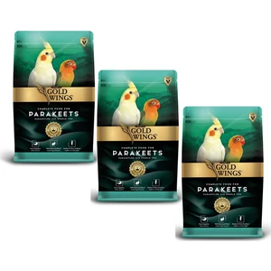 Gold Wings Premium Paraket 1 kg 3 Adet