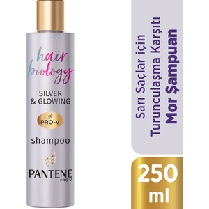 Hair Biology Turunculaşma Karşıtı Silver/ Mor Şampuan Sarı Saçlar İçin 250ML