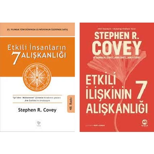 Etkili İnsanların 7 Alışkanlığı - Etkili İlişkinin 7 Alışkanlığı - 2 Kitap - Stephen R. Covey