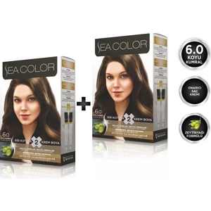 Sea Color 6.0  Koyu Kumral 2'li Set Boya