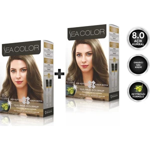 Sea Color 8.0  Açık Kumral 2'li Set Boya