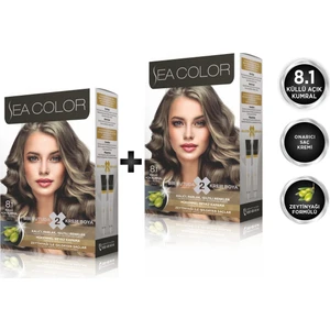 Sea Color 8.1  Küllü Açık Kumral 2'li Set Boya