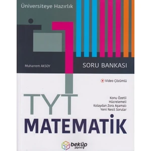 Beküp Yayınları TYT Matematik Soru Bankası