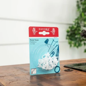 Favore Casa Perde Stopu - Beyaz Renk 12 Adet