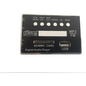 Akülü Araba Mp3 Çalar Fm Radyolu Geniş Tip