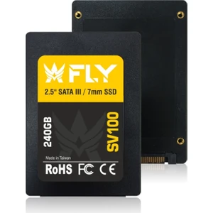 Fly SV100 240GB 560MB/540MB/S Sata3 2.5" 3D SSD FSV1000240SR