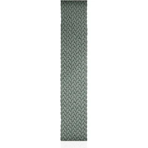 Apple Watch Uyumlu 44MM Knitting Braid Large Kordon Koyu Yeşil