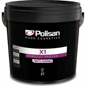X1 Beyaz Su Bazlı Kokusuz Parlak Ahşap Metal Boyası 0,7 Lt