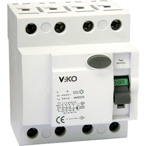 Kaçak Akım Koruma Rölesi 4p 25A 30MA VTR4-2530