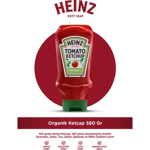 Organik Ketçap 580 gr