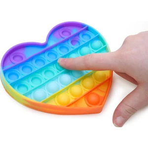 Pop It Balon Patlatma (Kalp)