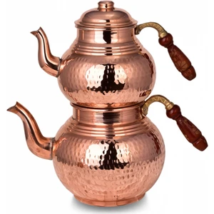Maraş Market Bakır Çaydanlık