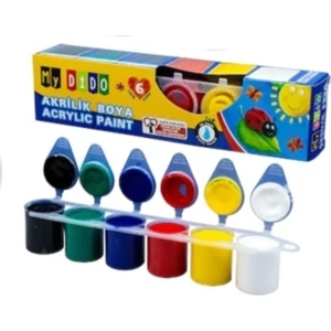 Mydido Akrilik Boya Set 6X22 ml My Dido