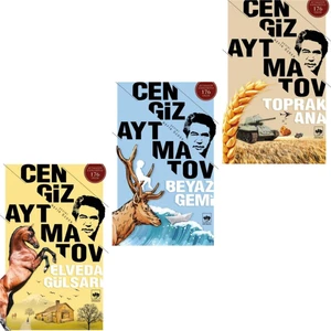 Elveda Gülsarı - Beyaz Gemi - Toprak Ana - Cengiz Aytmatov - 3'lü Kitap Seti