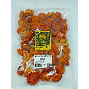 Dolmalık Kuruluk Tatlı Antep Topak Biber 45-50'lik 1 Paket