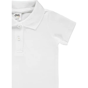 Civil Baby Erkek Bebek Tişört 6-18 Ay Beyaz