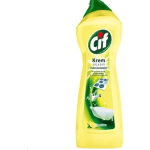 Cıf Krem Temizleyici Limon Kokulu 750 ml