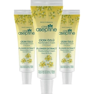 Cire Aseptine Çiçek Özlü Nemlendirici Krem Seti 3-30ML