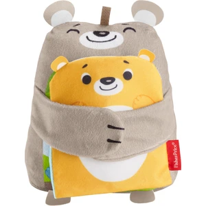 Oyun Arkadaşım Yumuşak Aktivite Kitabı, Peluş Hayvanlı Bebek Oyuncağı GJD37