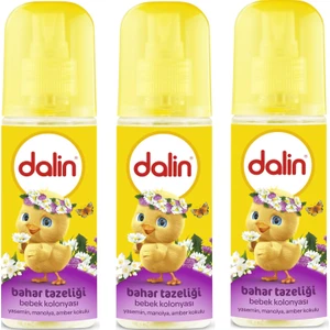 Bahar Tazeliği Bebek Kolonyası 100 ml 3 Adet