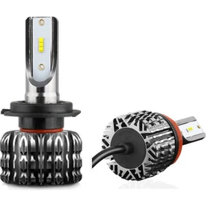 Eco Power Serisi H7 Şimşek Etkili Led Xenon 6000 Lumen Fansız