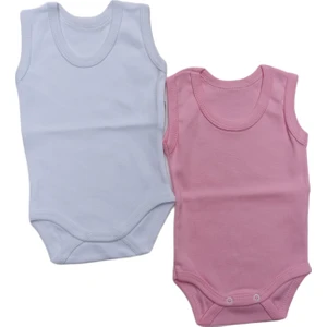 Özdemirli Bebe Kalın Askılı Çıtçıtlı Badi 2 Li Paket