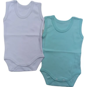 Özdemirli Bebe Kalın Askılı Çıtçıtlı Badi 2 Li Paket