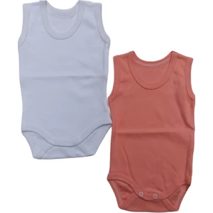 Özdemirli Bebe Kalın Askılı Çıtçıtlı Badi 2 Li Paket