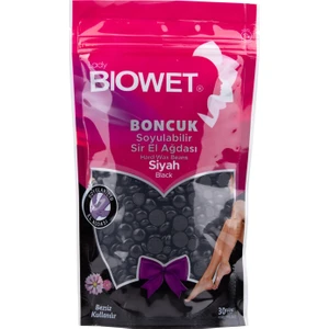 Lady Biowet Biowet Siyah Boncuk  Soyulabilir Sir Ağda 220 G
