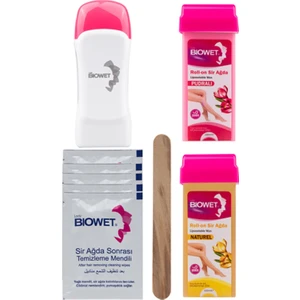 Lady Biowet Biowet Cantalı Ağda Isıtıcı Set