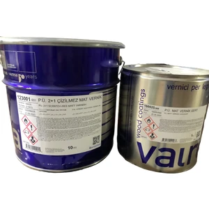 Valresa Ithal Poliüretan Çizilmez Mat Vernik 2+1 Takım 4,5 kg Galon Takım