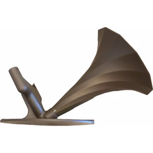 İskonto Burada Akustik Telefon Tutucu Kablosuz Gramofon Hoparlör Gold