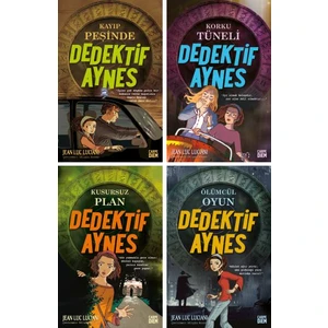 Dedektif Aynes 4 Kitap Set - Kayıp Peşinde - Korku Tüneli - Kusursuz Plan - Ölümcül Oyun