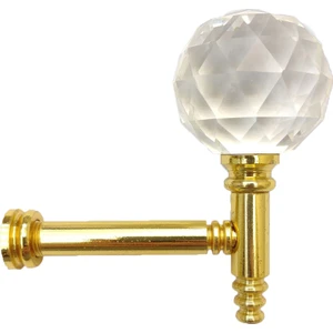 Evdepo Home Perde Aksesuarı Altın (Gold) Kristal Renso