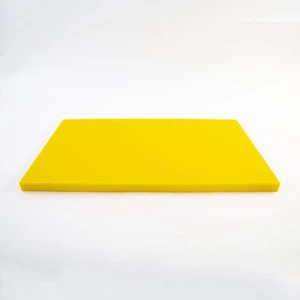 Polietilen Kesme Tahtası, Kesim Levhası Sarı 30 x 50 x 2 cm.