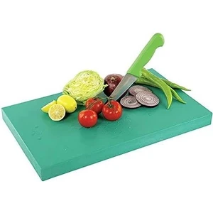 Polietilen Kesme Tahtası, Kesim Levhası Yeşil 30 x 50 x 4 cm.