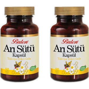 Arı Sütü Kapsül 375 Mg 60 Kapsül 2 Adet