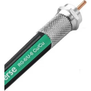 RG6U6 Tam Bakır Cu/cu  Anten Kablosu 25 Mt
