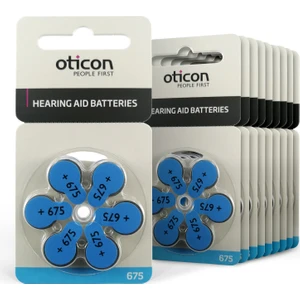 675 Numara Işitme Cihazı Pili 60'lı