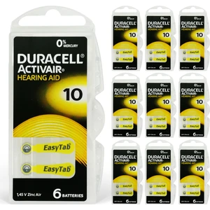 Activair 10 Numara Işitme Cihazı Pili 60'lı