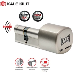 Kale 164 Asyn 76 mm (26 + 10 + 40) Alarmlı Silindir Barel Kapı Göbeği