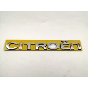 CITROEN UYUMLU C5 Nikel Bagaj Yazısı 135mm-12mm